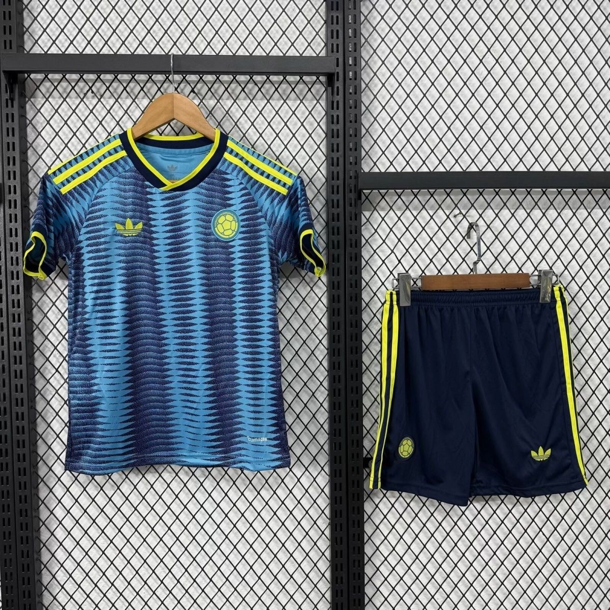 Kids 2026 World Cup Colombia Away Kit 16-28