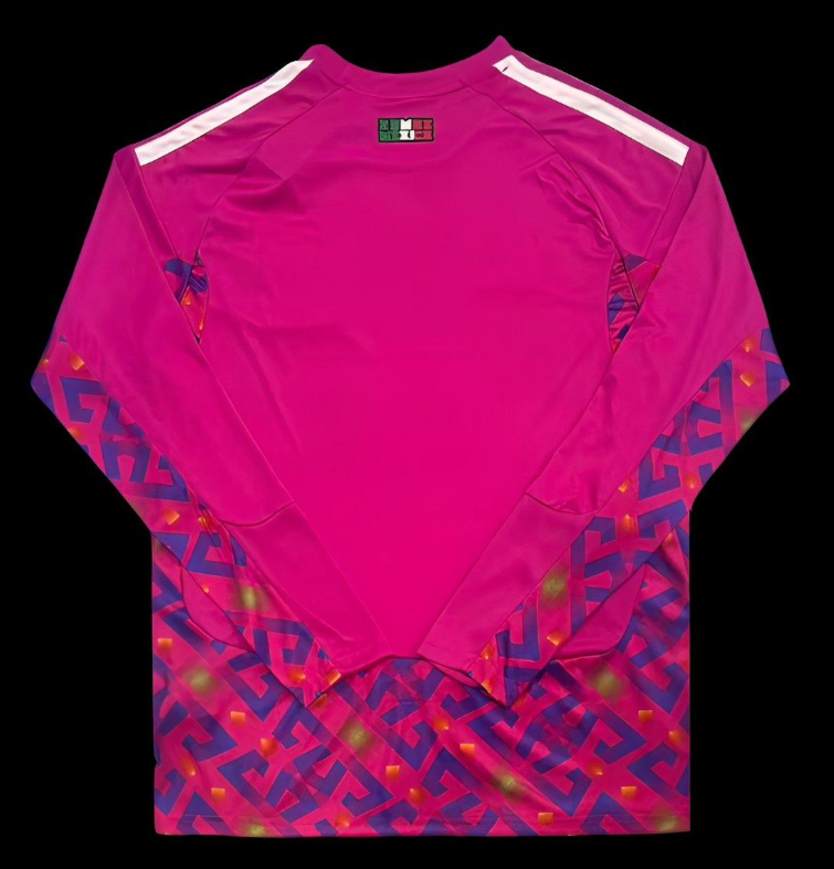 2026 Mexico Pink Long Sleeve Goalkeeper Jersey S-2XL