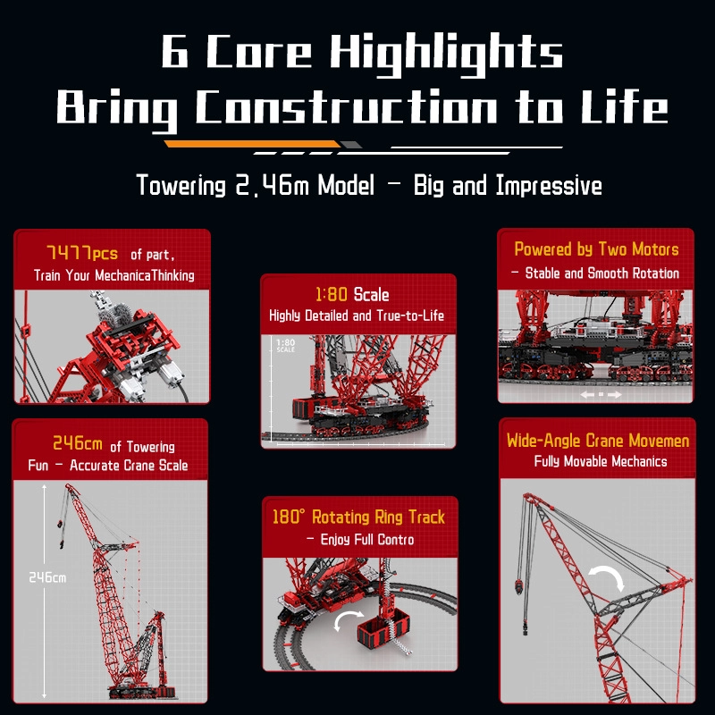 ReoBrix 22028 - Super Large Land-Based Ring Crane