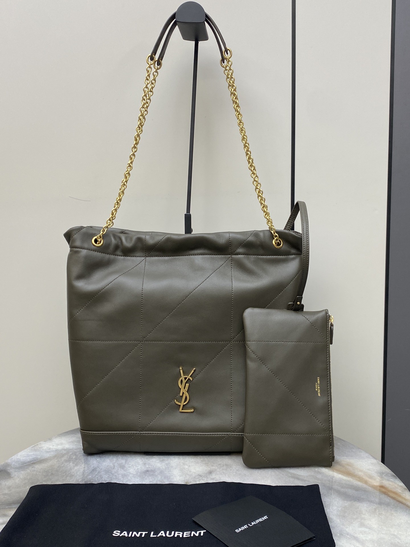 Saint Laurent YSL JAMIE POCHON sheepskin chain bag