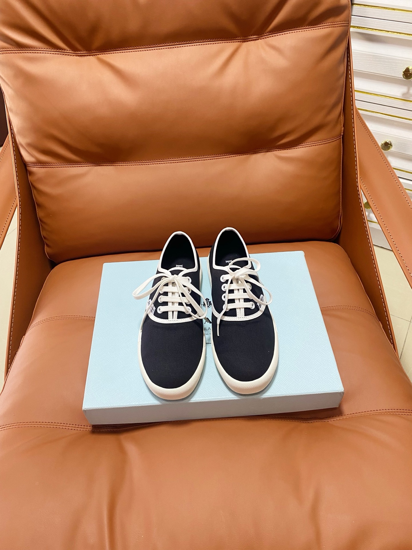 Prada Light-weight Canvas Unisex Sneaker