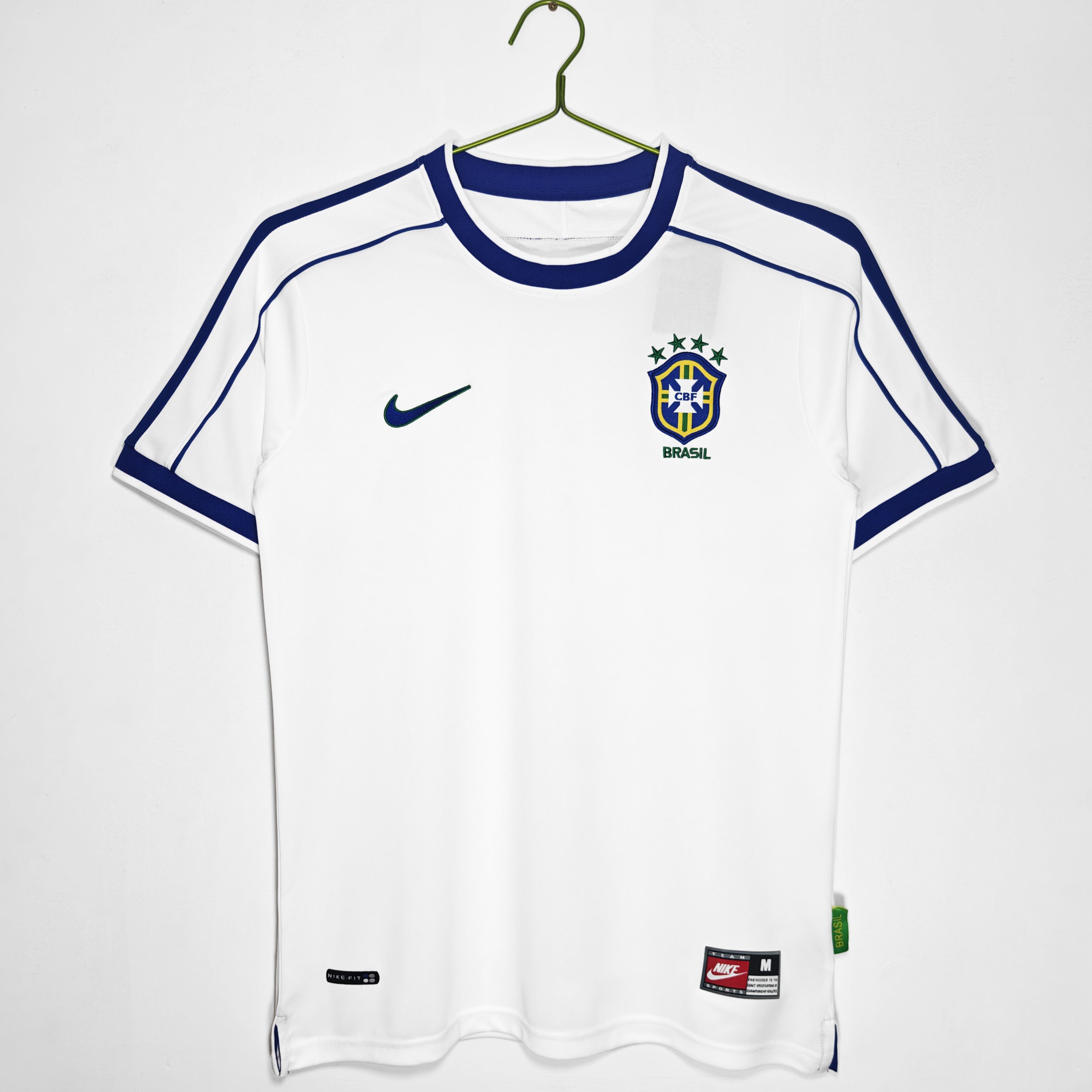 Brazil 1998 White Jersey S-XXL
