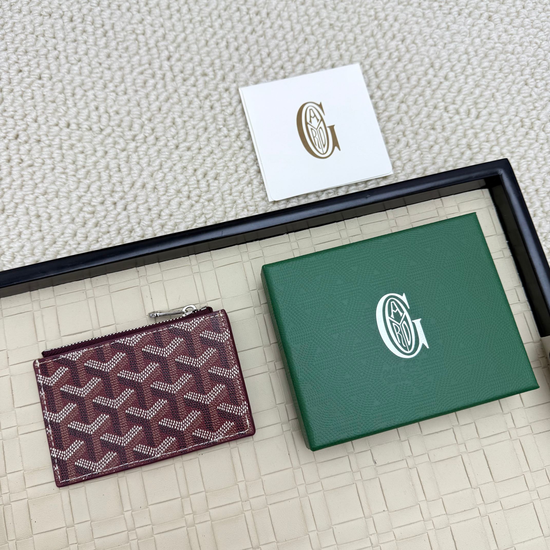 Goyard Wallets Card Holder Wallet 808