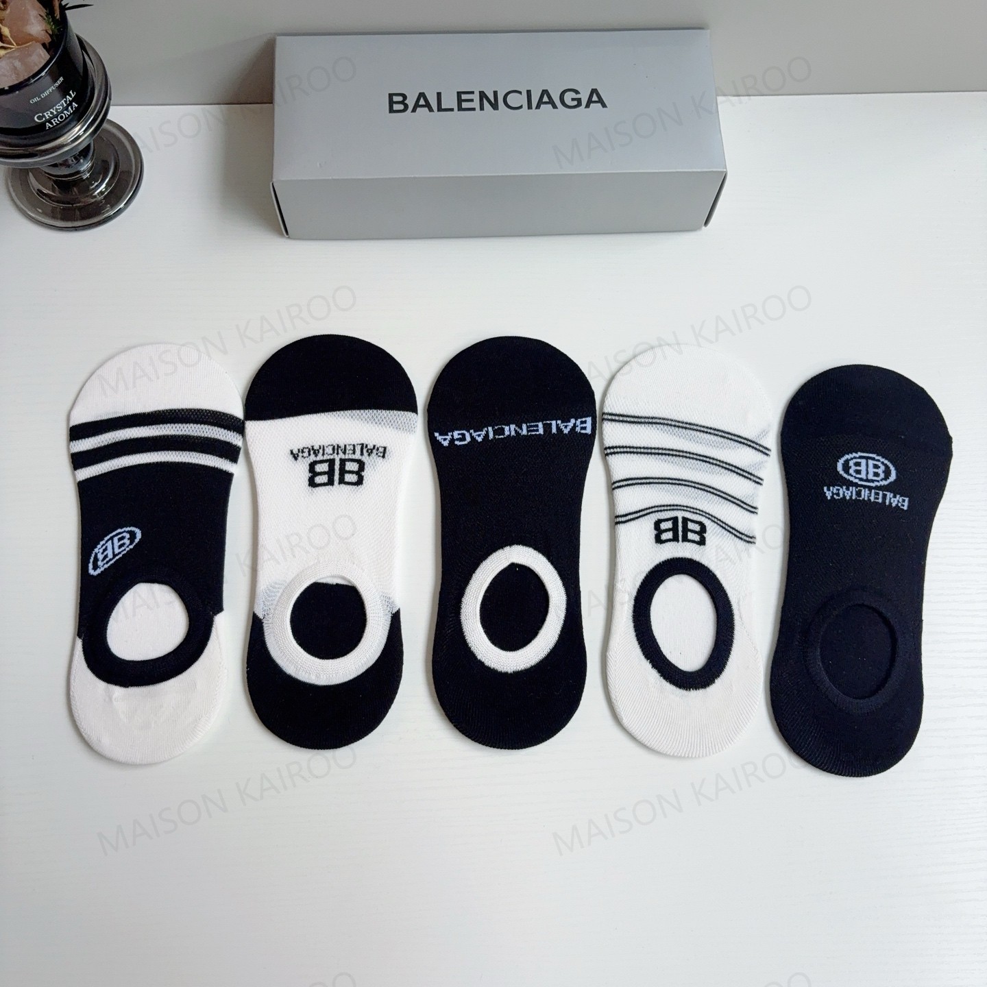 Balenciaga Socks 5-Pack - KAIROO