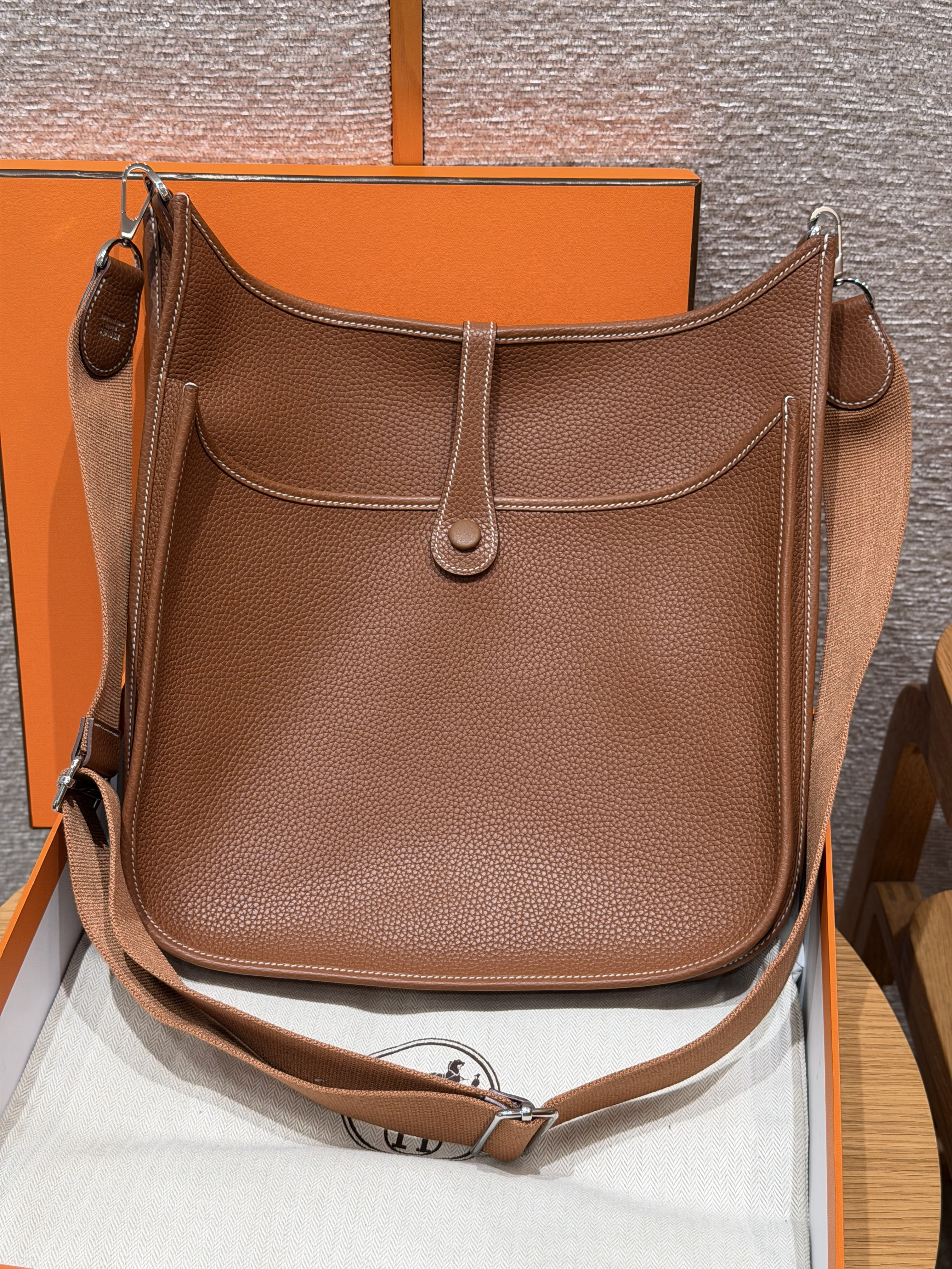 Hermes Gold Clemence Evelyne III 29