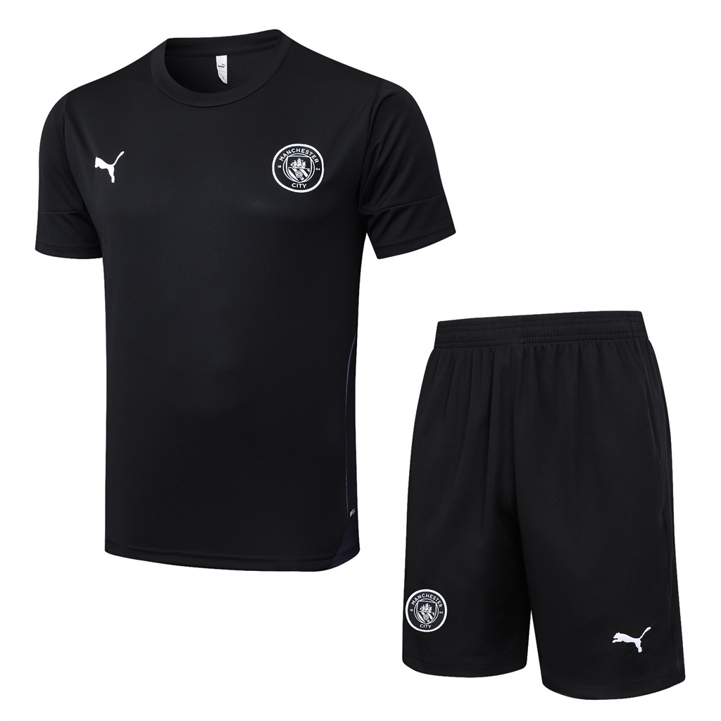 Manchester City Training Short sleeve Suit 24/25 | Soc Jersey - Premium Football Jersey