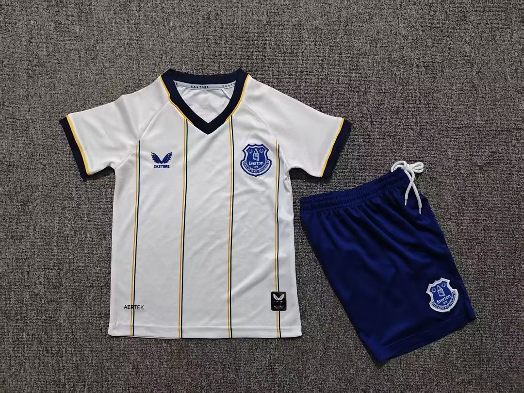 Kids Everton Away Suit 26/27 | Soc Jersey - Premium Football Jersey
