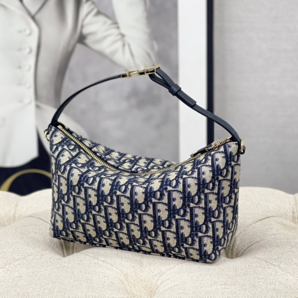 DIOR Travel Nomad Embroidered Clutch
