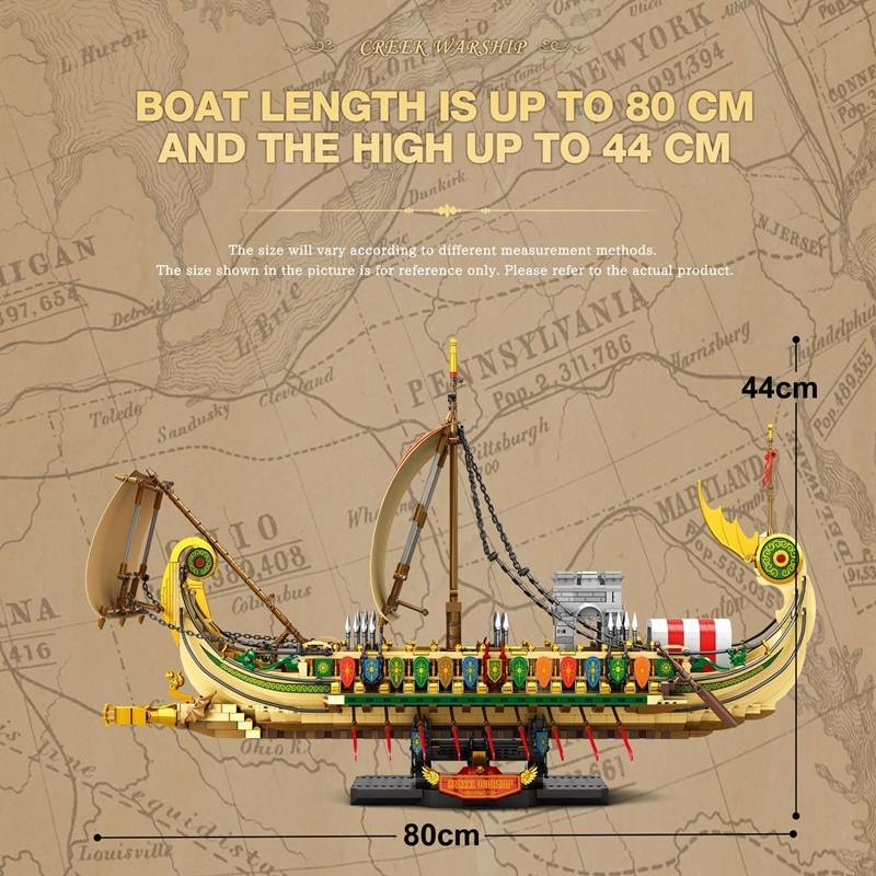 Reobrix 66102 - Greek Warship