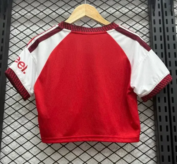 Arsenal Home Woman Cropped Jersey 26/27
