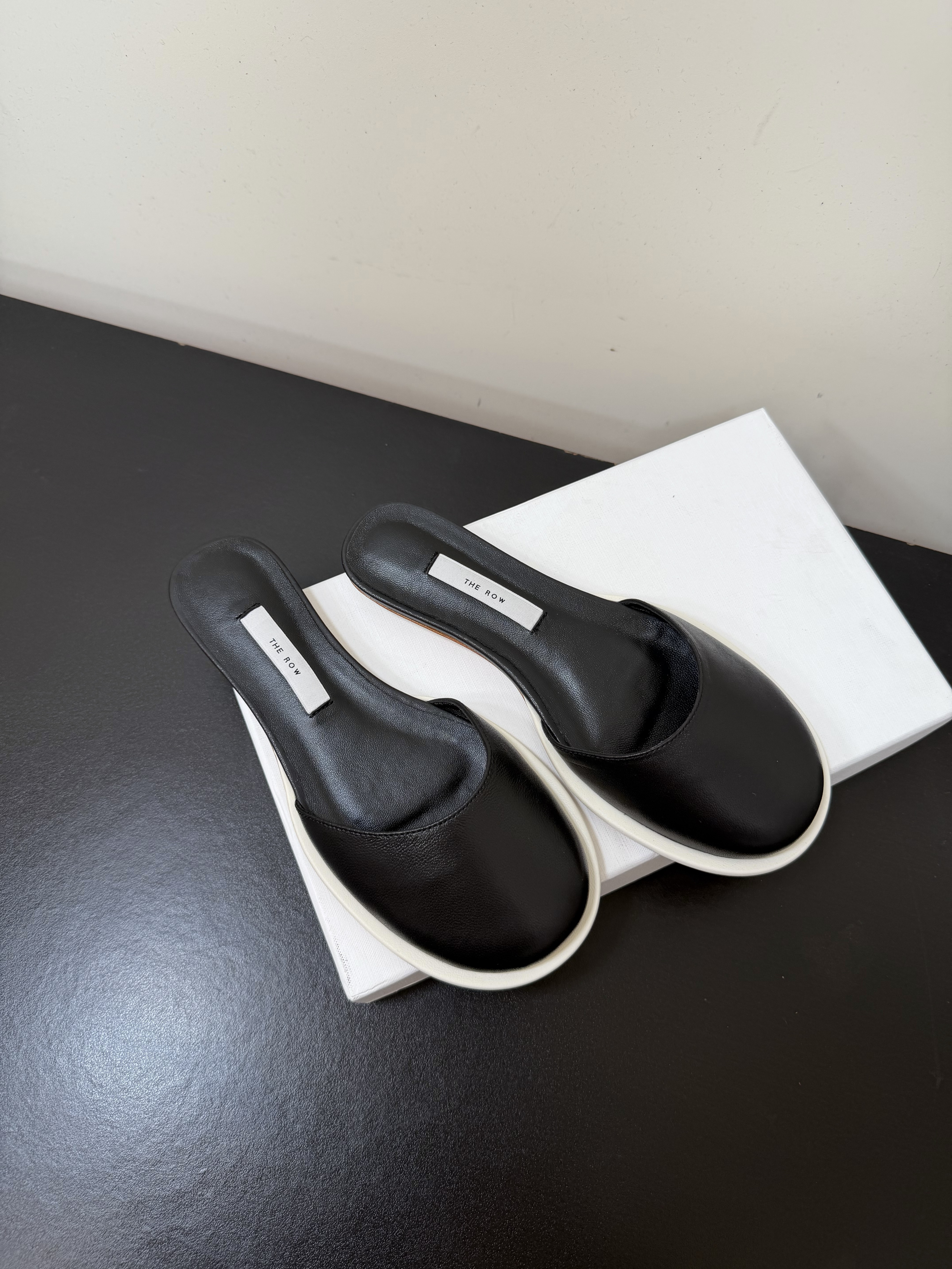 The Row Leather Mule