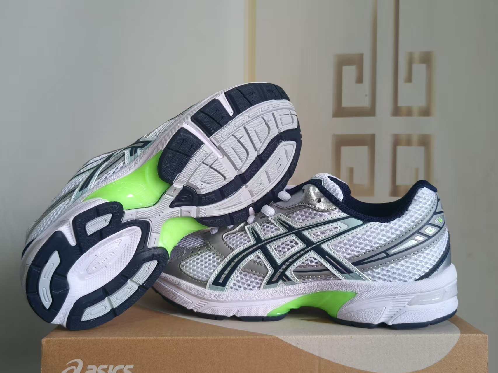 ASICS 1130 US Men's Sizes6 to 11 in half sizes Blue Grey Shoes tianlong