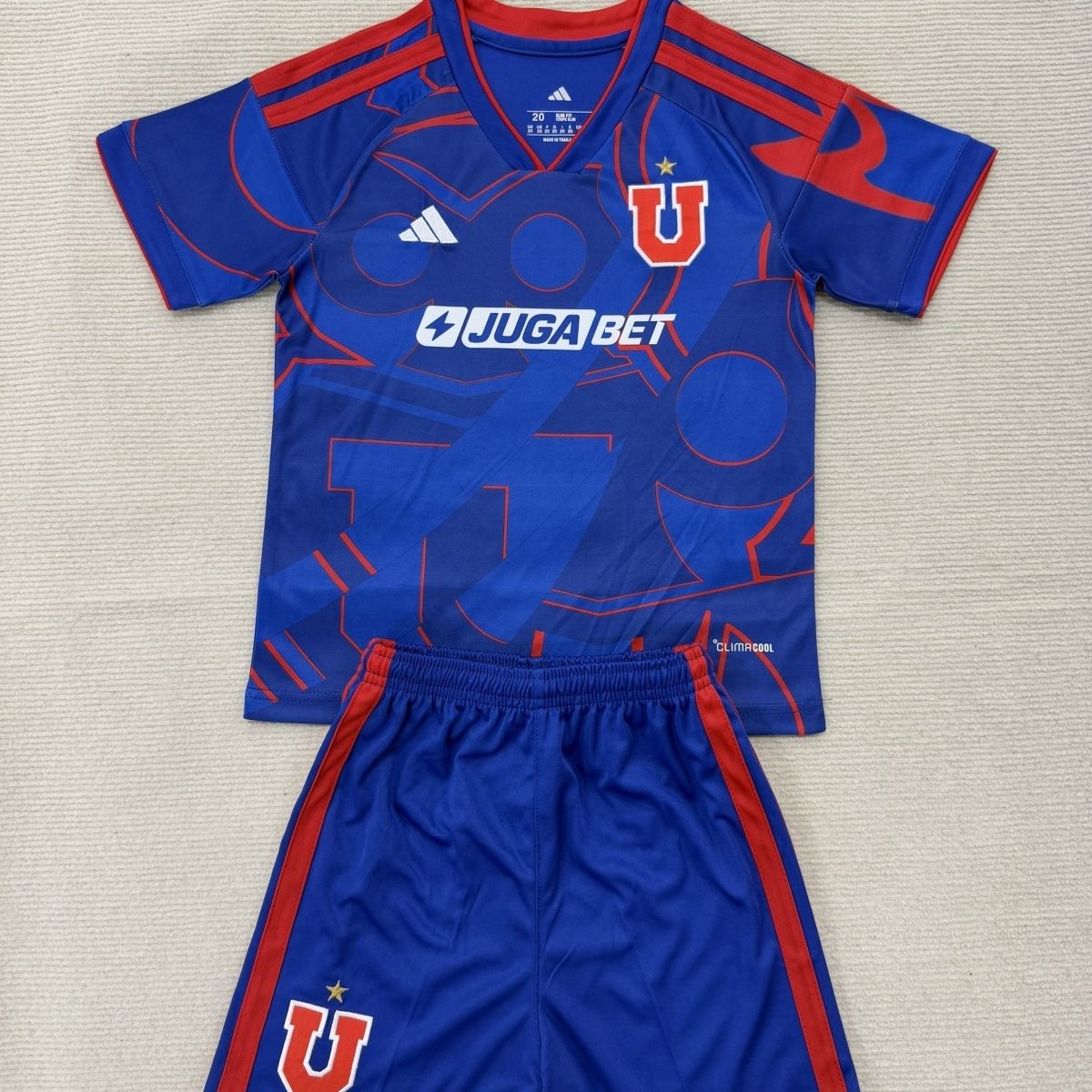 Kids Chilean University Home Jersey Suit 26/27