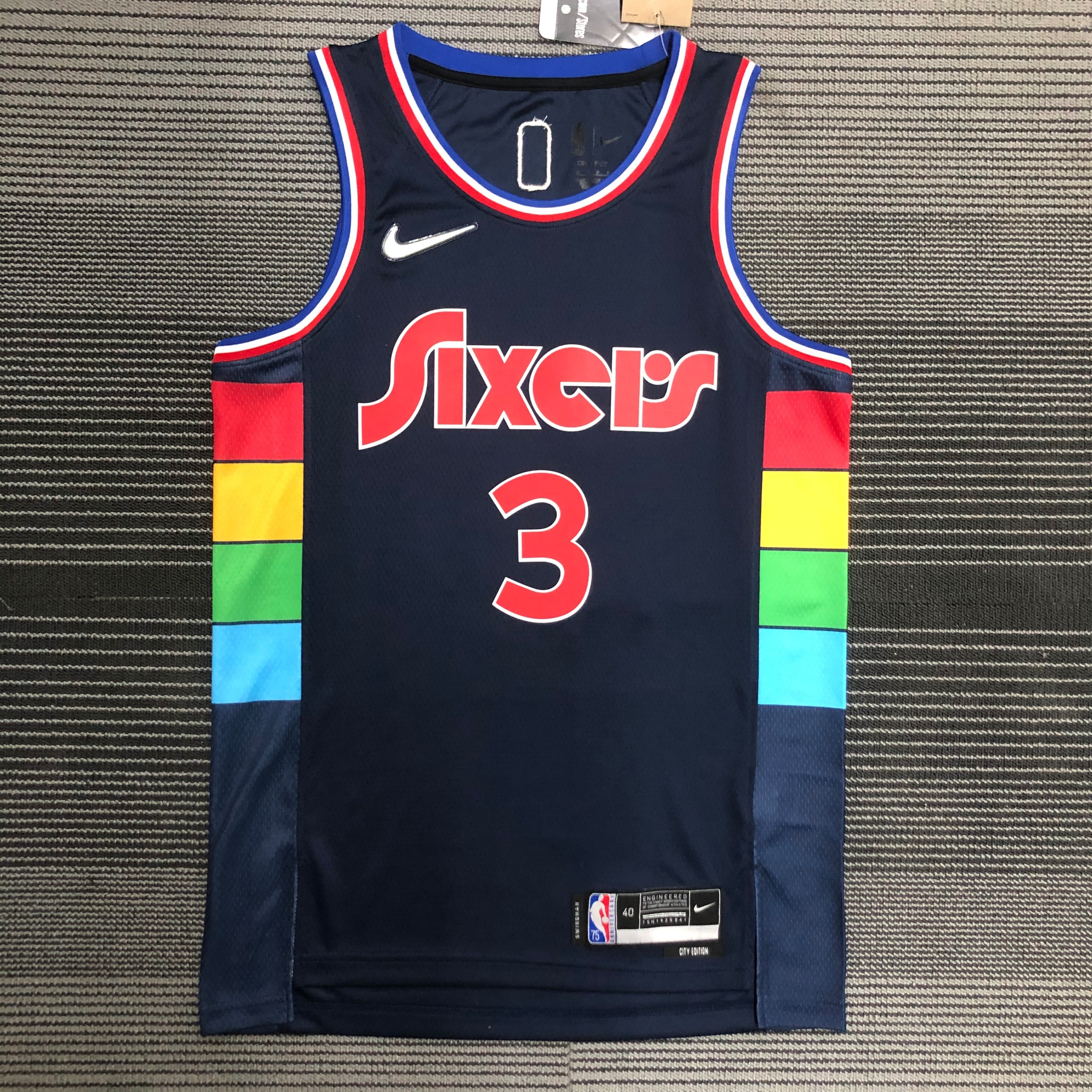 22 Season Philadelphia 76ers City Edition  #3