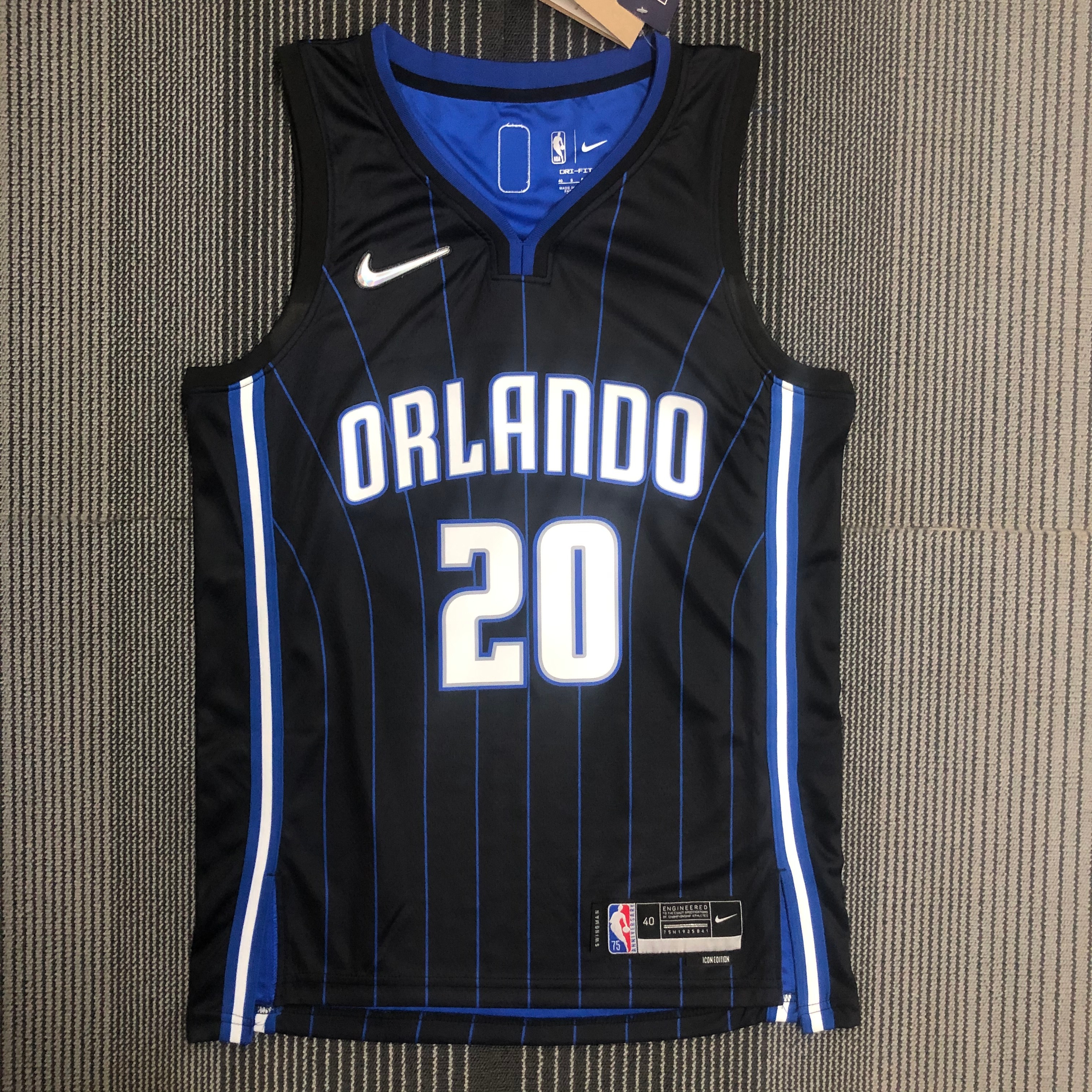 75TH ORLANDO MAGIC  No.20 FULTZ