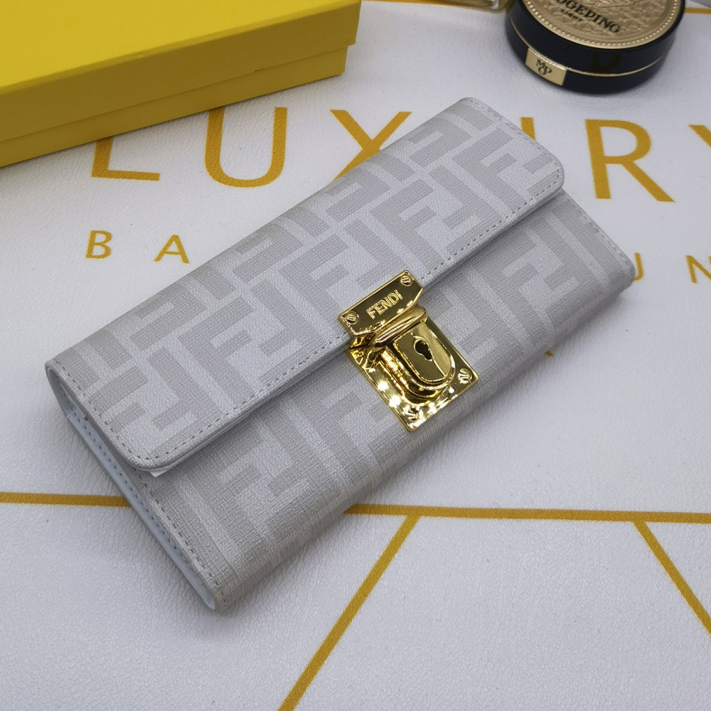 FENDI FF Long Wallet card holder