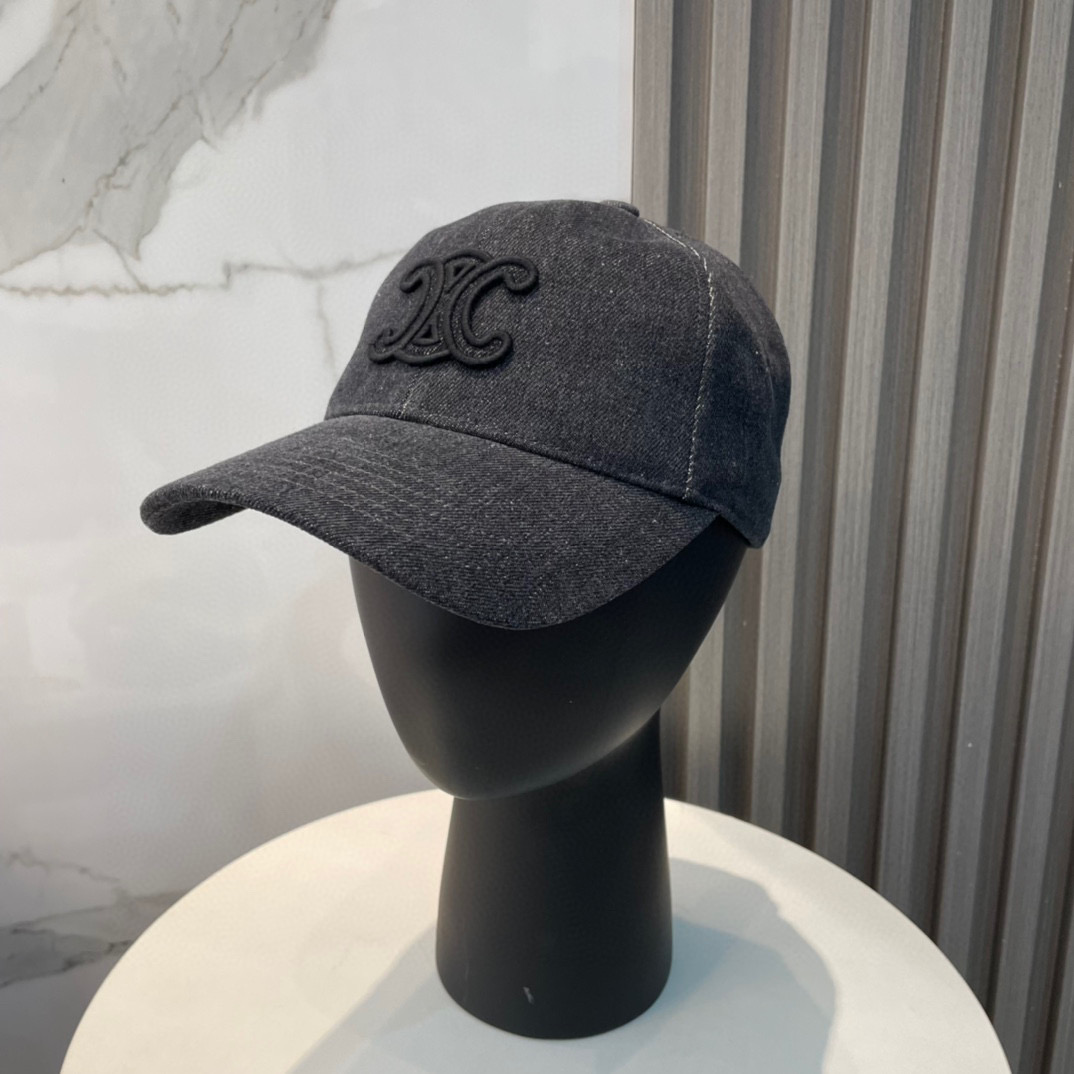 Celine Denim Baseball Cap