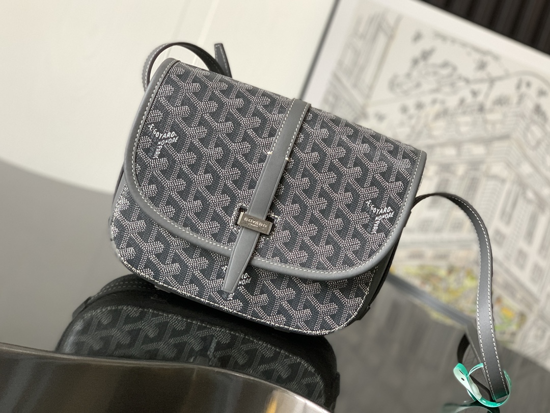 Goyard Belvedere PM Bag in Grey