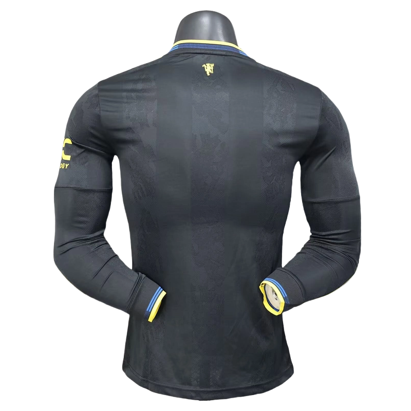 Manchester United Third Away Long Sleeve Football Jersey 2025-26 Player version