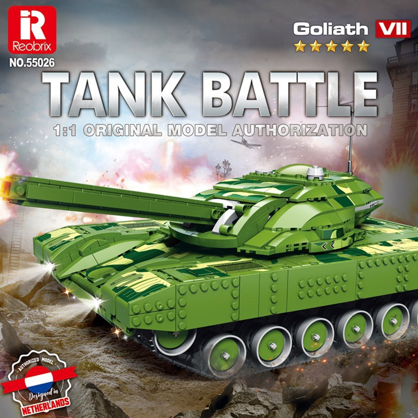 Reobrix 55026 - Goliath VII (Remote Control Version)