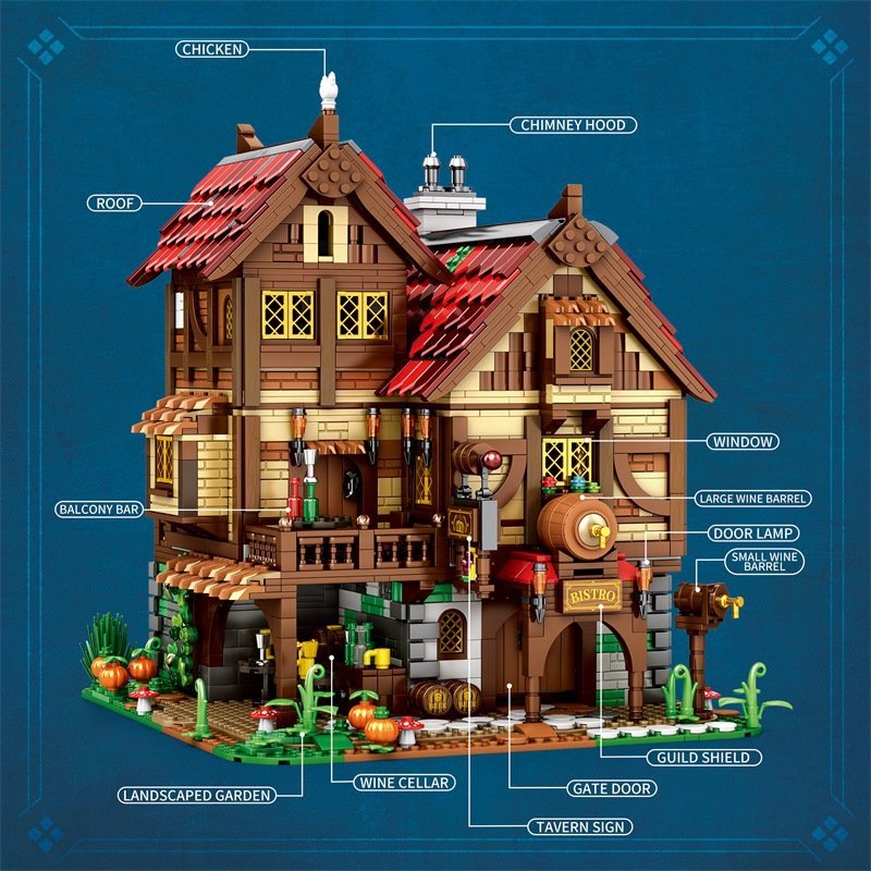 ReoBrix 66018 - Medieval Bistro