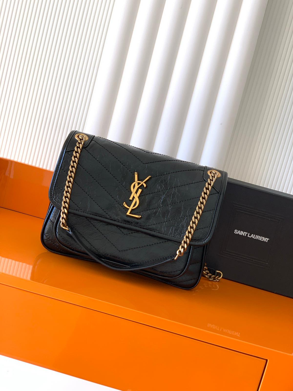 Saint Laurent YSL NIKI MEDIUM IN VINTAGE LEATHER