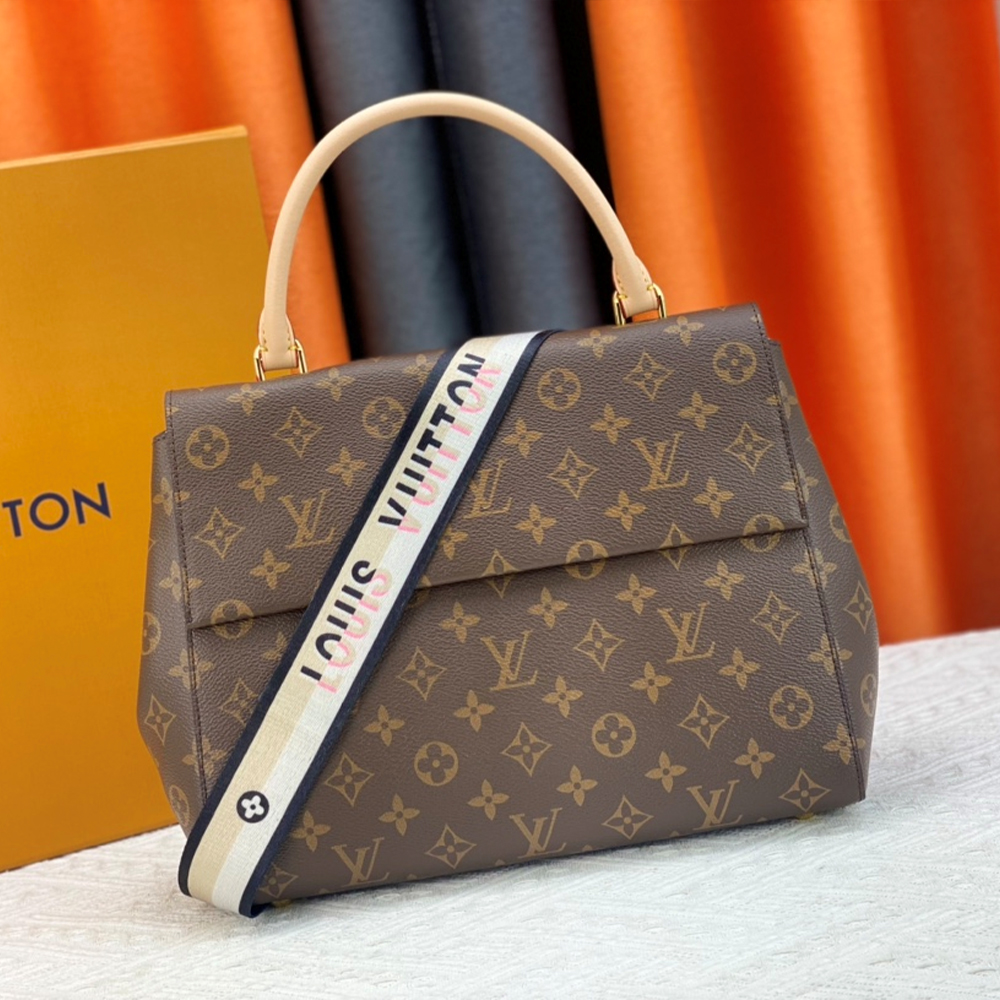 Louis Vuitton LV Cluny Leather Shoulder Crossbody Bag M46055&M46054