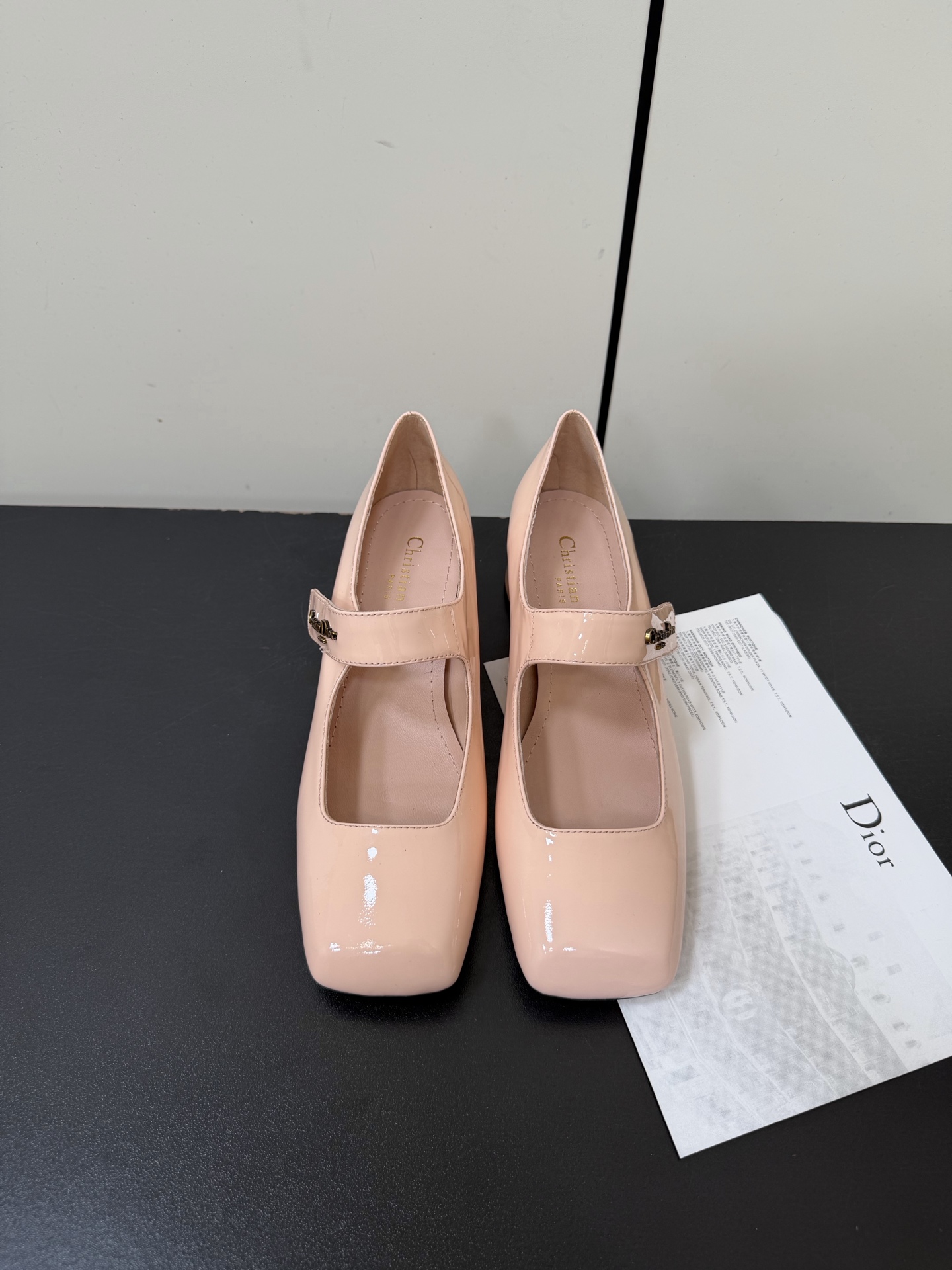 Dior Lolita Pump in Nude Pink Patent Leather