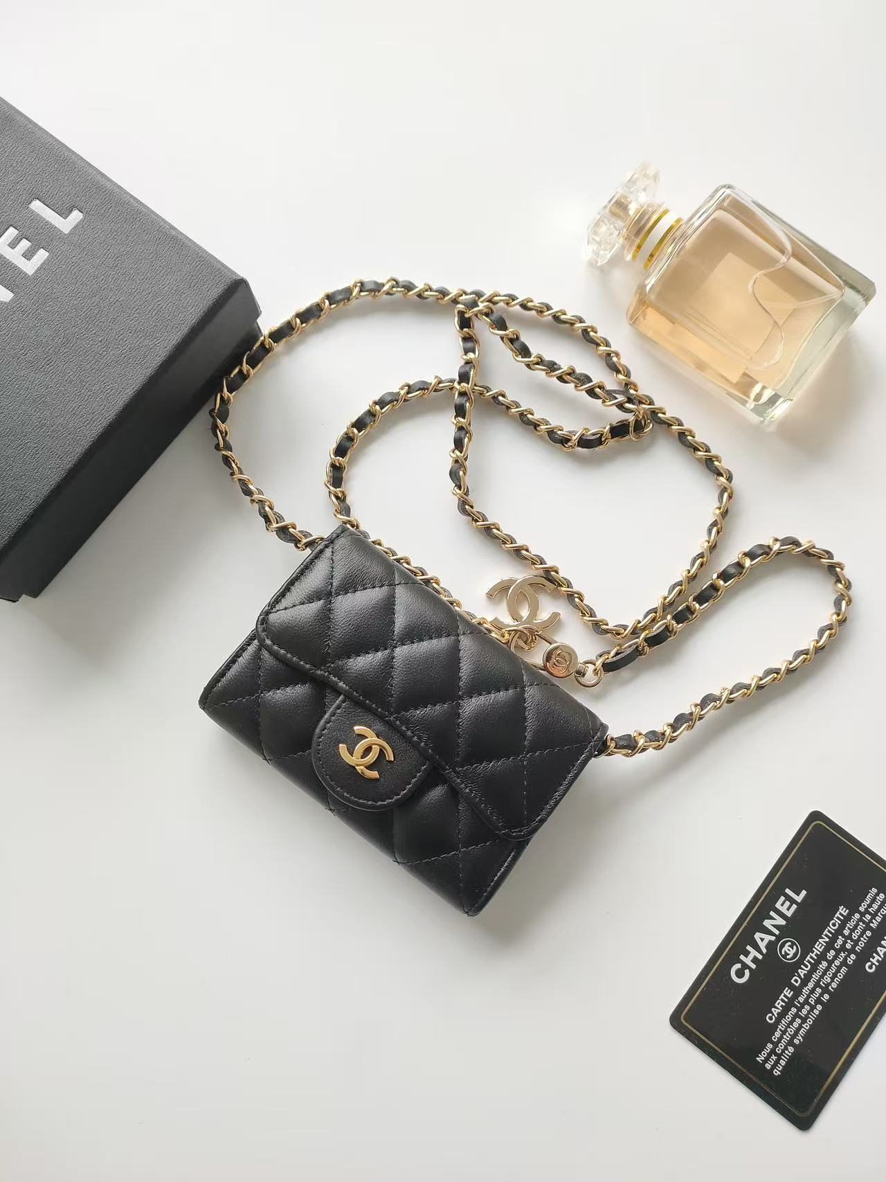 Chanel Ball Caviar Leather Coin Purse