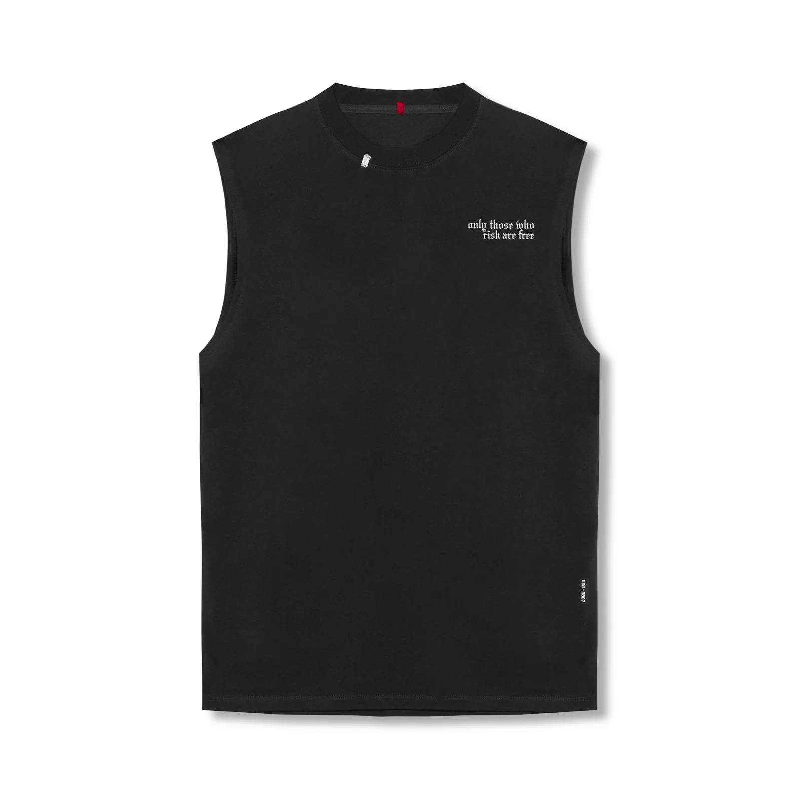 0807. Tech Essential Relaxed Cutoff - Black 
