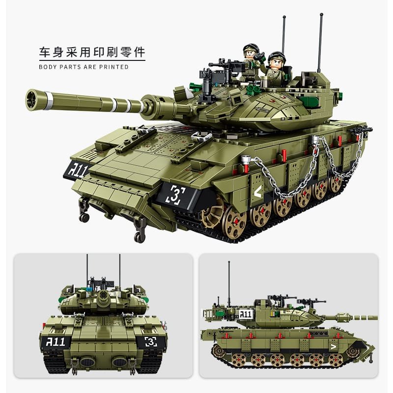 Panlos 632009 - Merkava MK4 Main Battle Tank