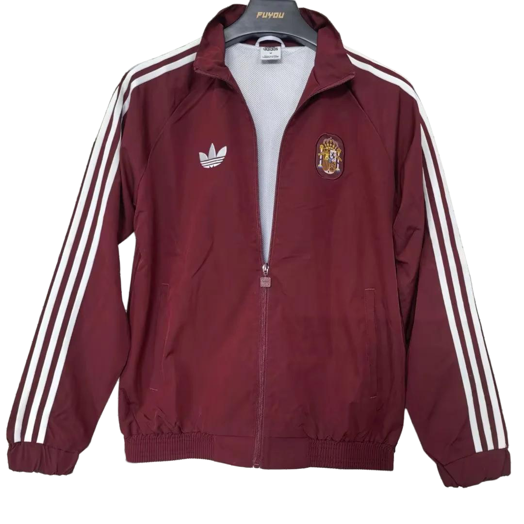 Spain Red Windbreaker