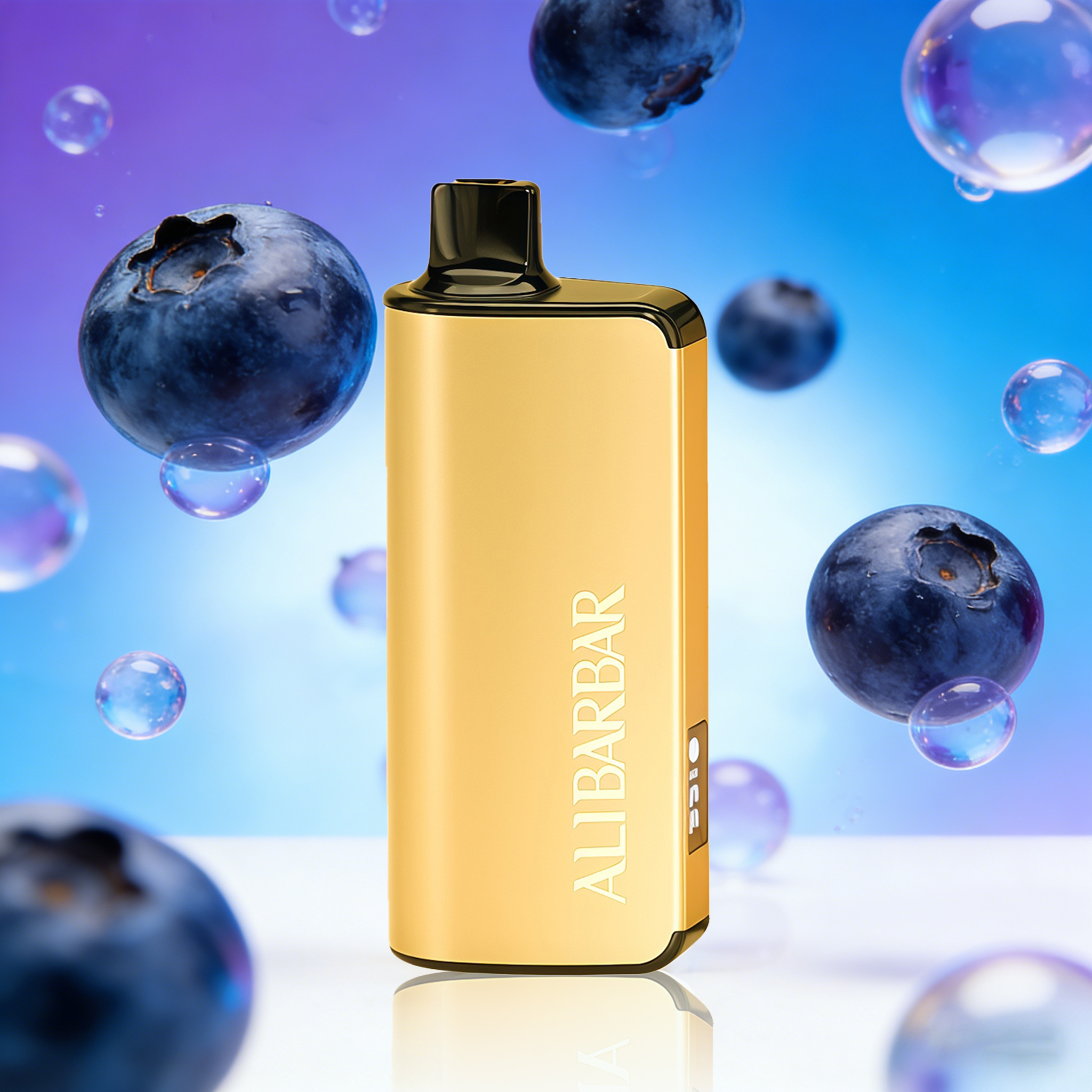 ALIBARBAR INGOT 9000 PUFFS-BLUEBERRY BLAST
