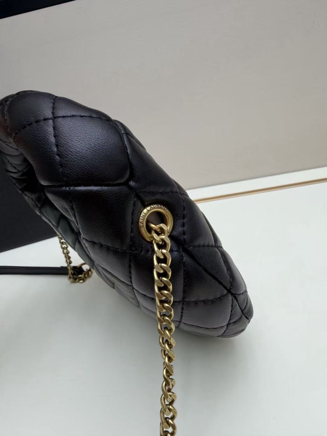 Saint Laurent Mini Sheepskin Handbag