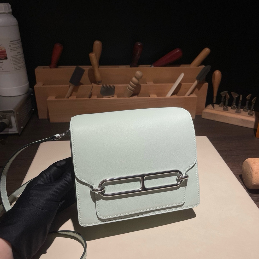 Hermes Bag Roulis19CM Swift ( 10A Mirror Version)