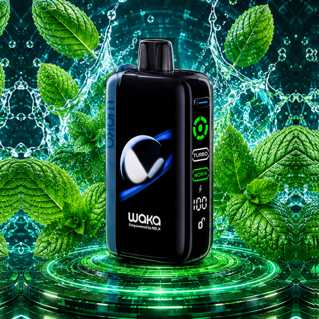 WAKA Jupiter 50K Disposable Vape – Fresh Mint - Vaba Vape-Shop