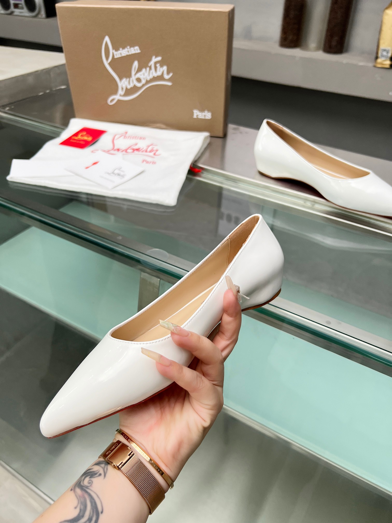 Christian Louboutin Patent leather Ballet Flat