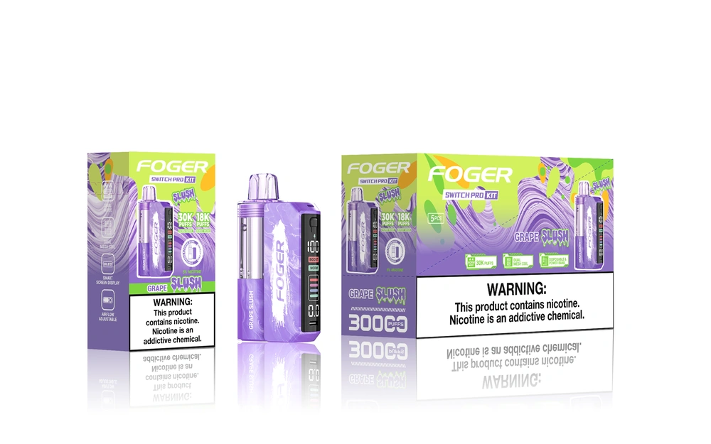 Foger Switch Pro 30000 Puffs Kit - Grape Slush - Vaba Vape-Shop