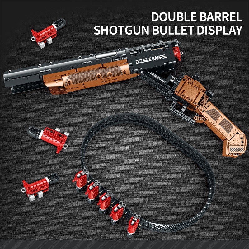 Reobrix 77028 - Double-barreled Shotgun