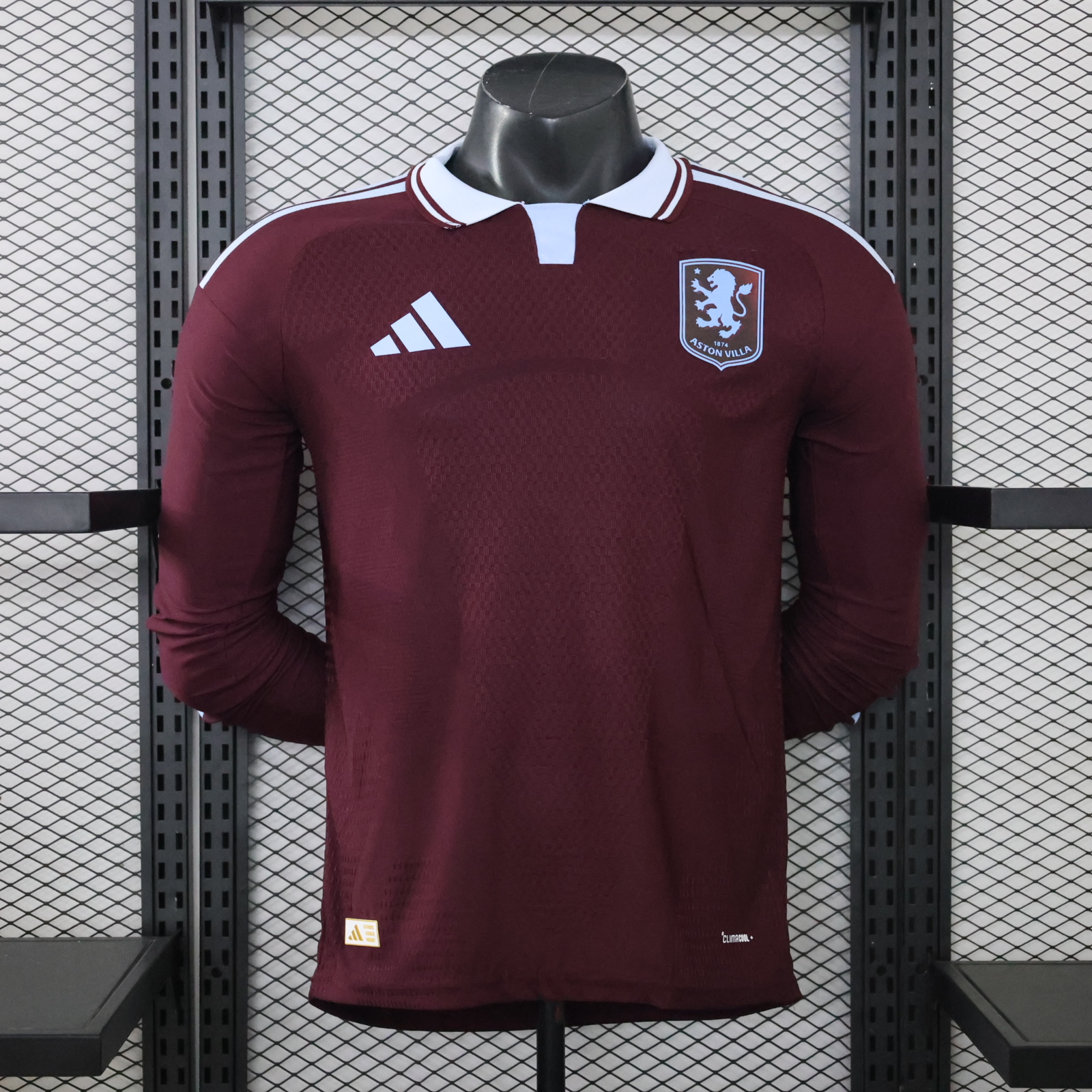 Aston Villa Home Long sleeves Jersey Player version 26/27 | Soc Jersey - Premium Football Jersey