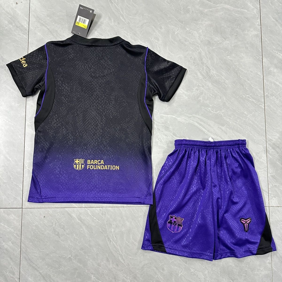 26/27 Barcelona away children's kit | Soc Jersey - Premium Football Jersey