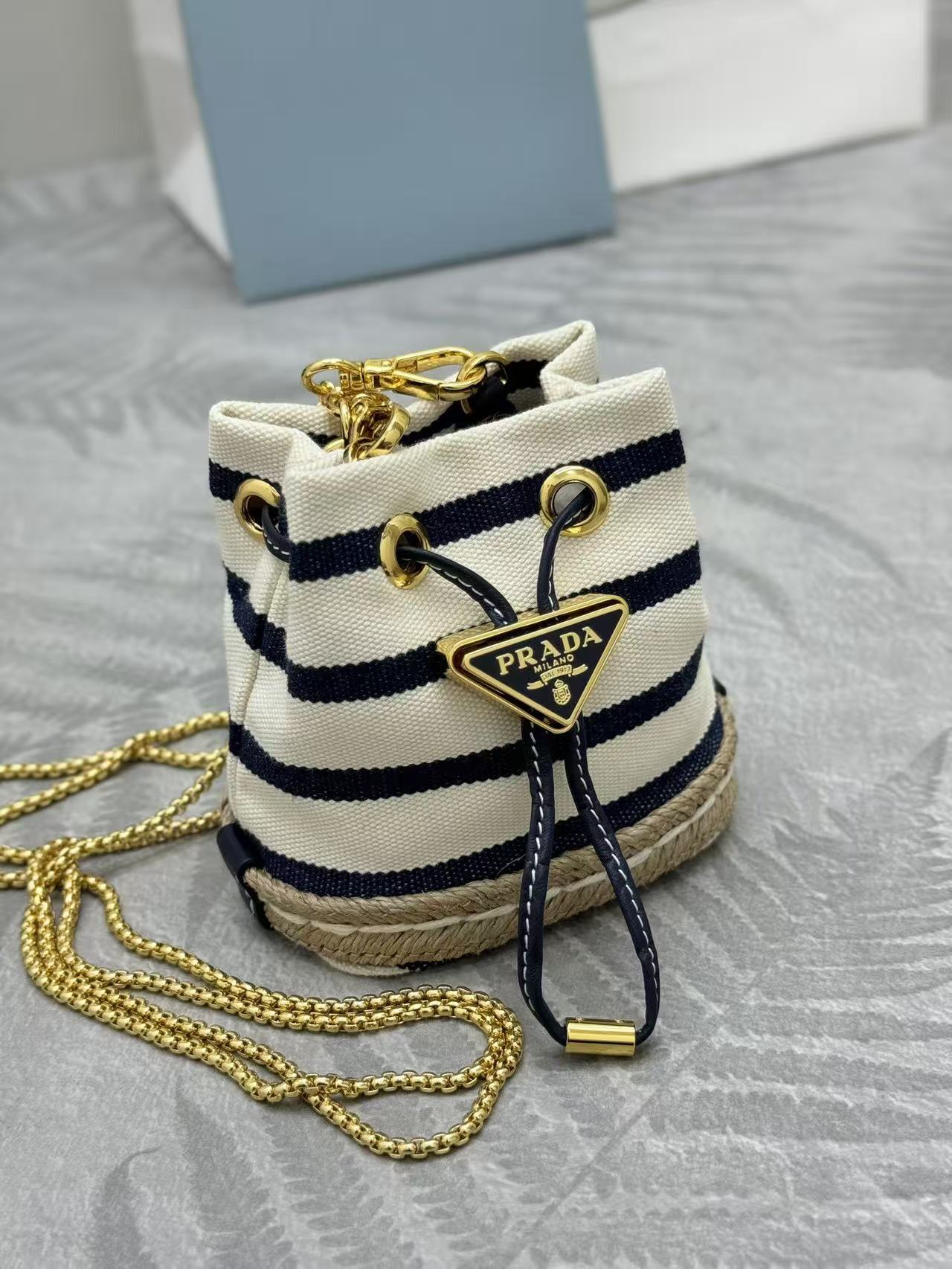 Prada mini bucket bag crossbody bag