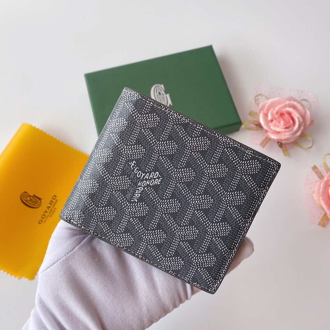 Goyard Victoire Canvas&Leather Wallet card holder