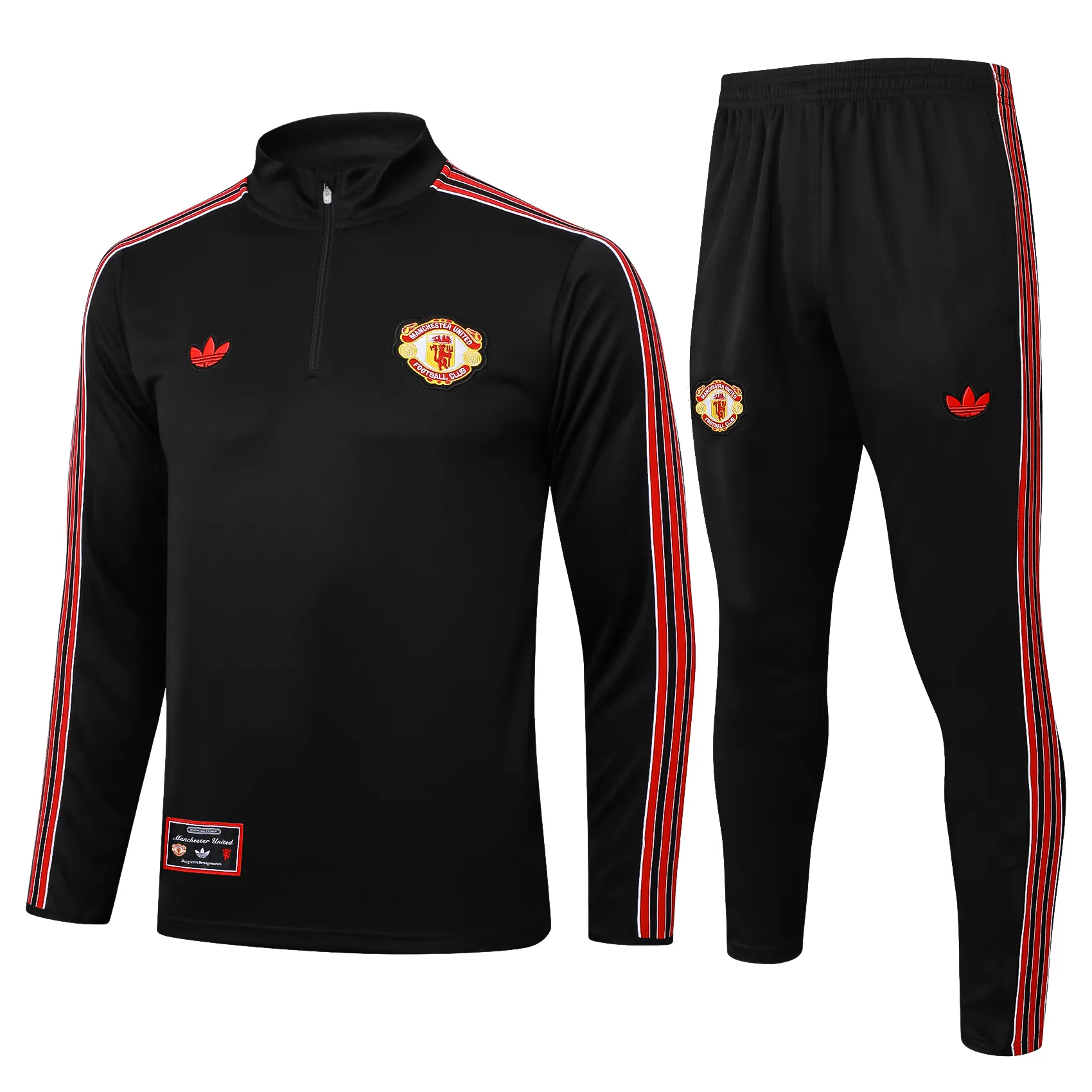 （套装/单件） Adult Manchester united 25/26 half zipper Training