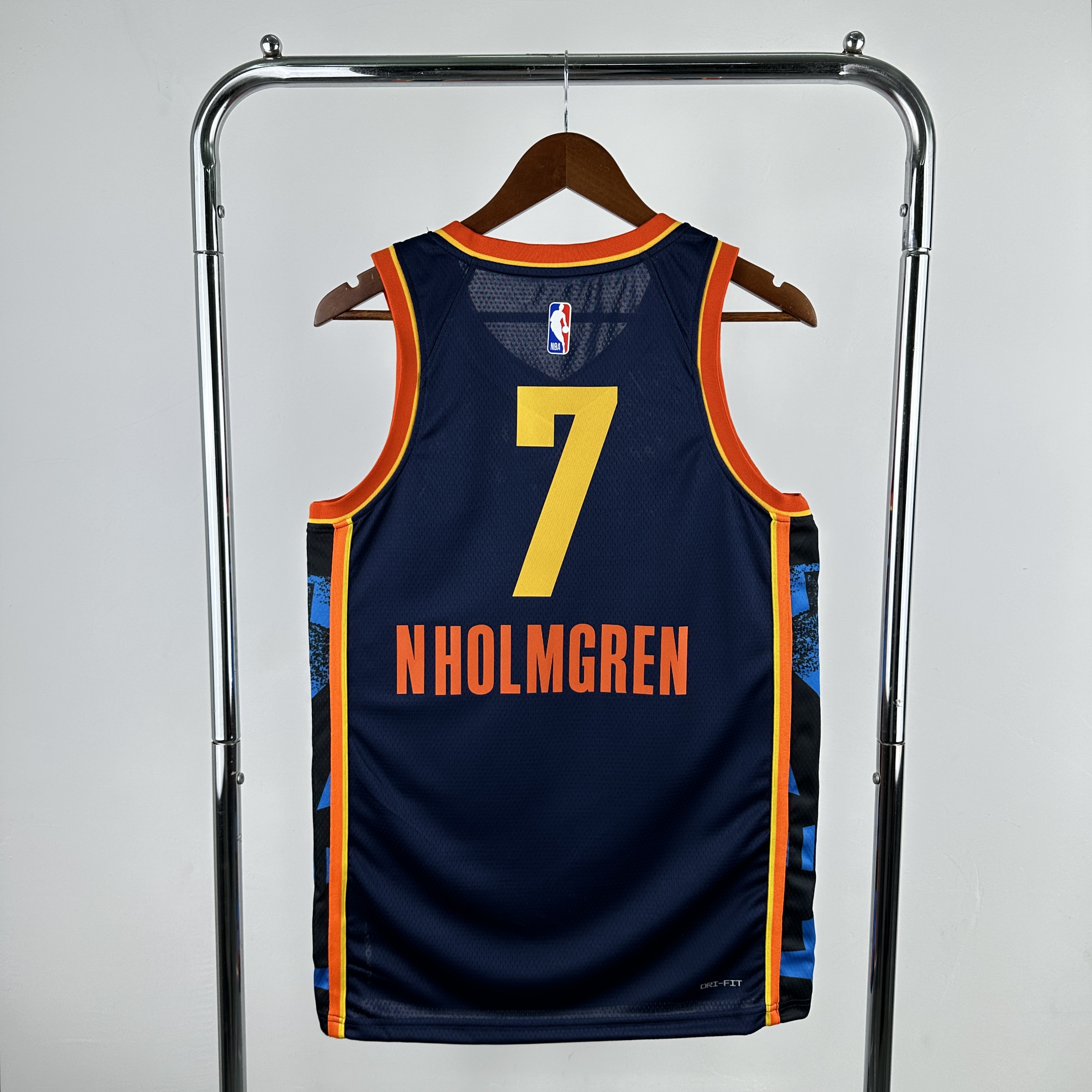 25 Season Oklahoma City Thunder City Edition #7 NHOLMGREN