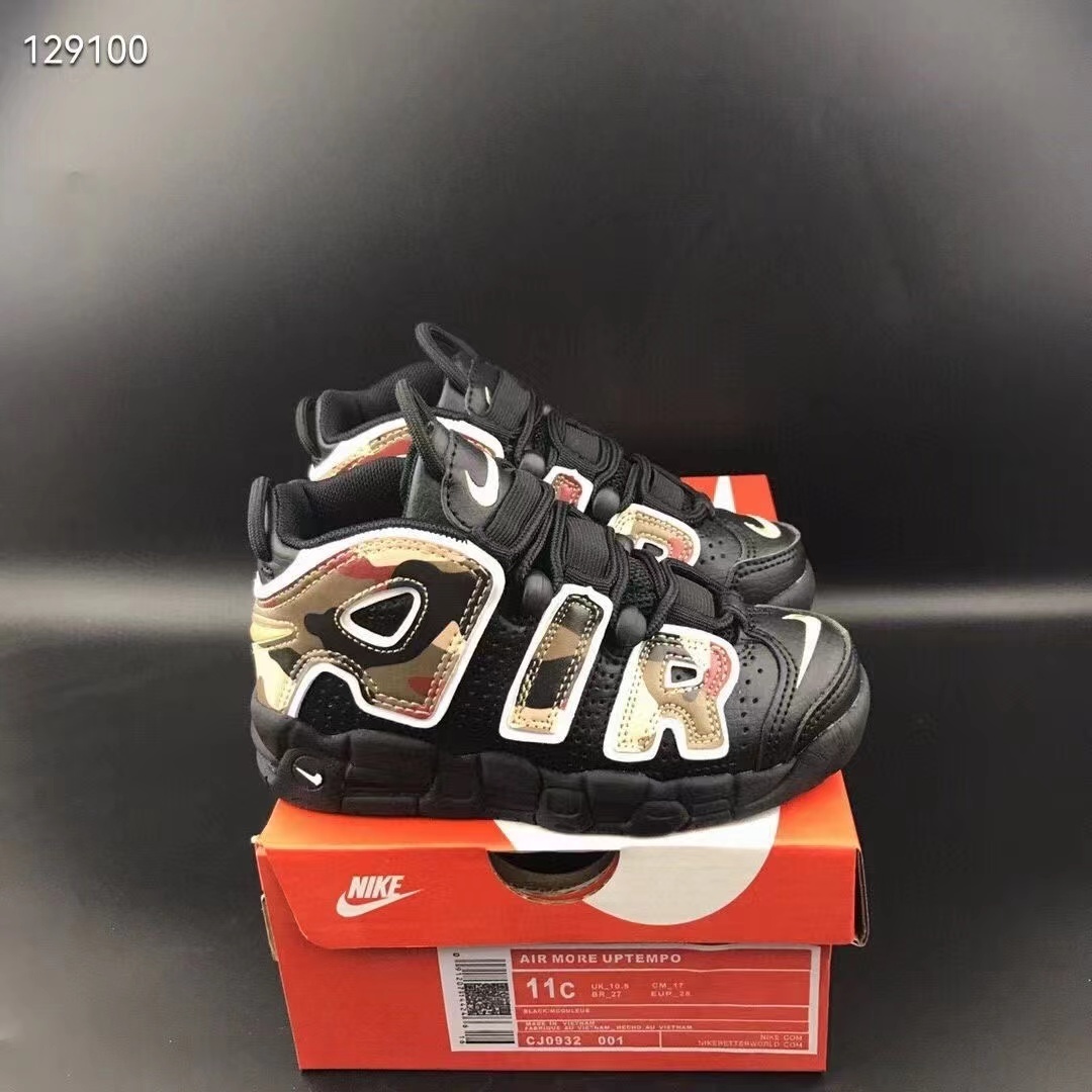 2025-26 FB1 US Kid's Sizes Black Pippen Joint Edition Low cut Inverted Hook Shoes tianlong