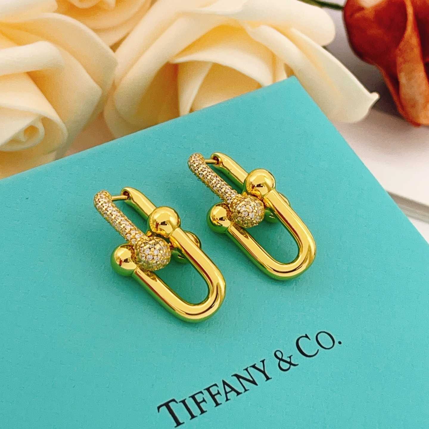 Tiffany Fashion Earrings-Gold