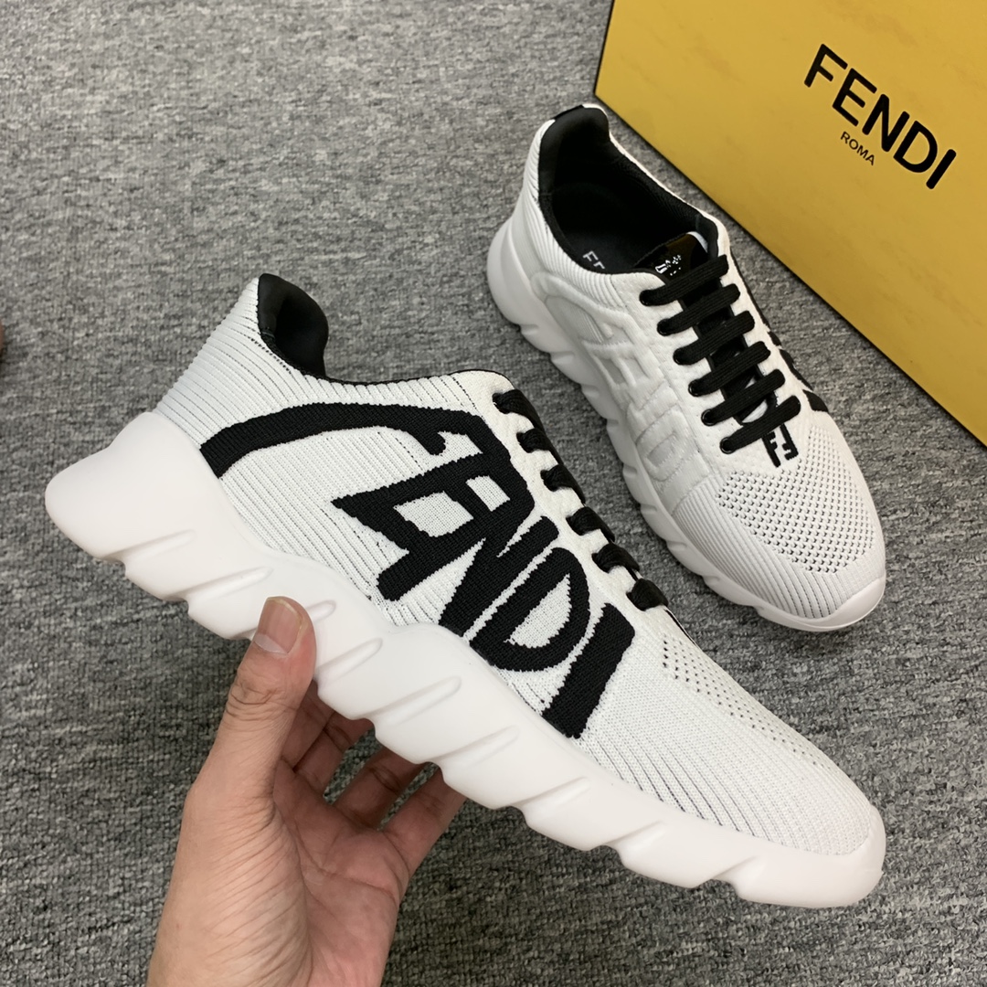 Fendi Men's Knitwear Sneaker