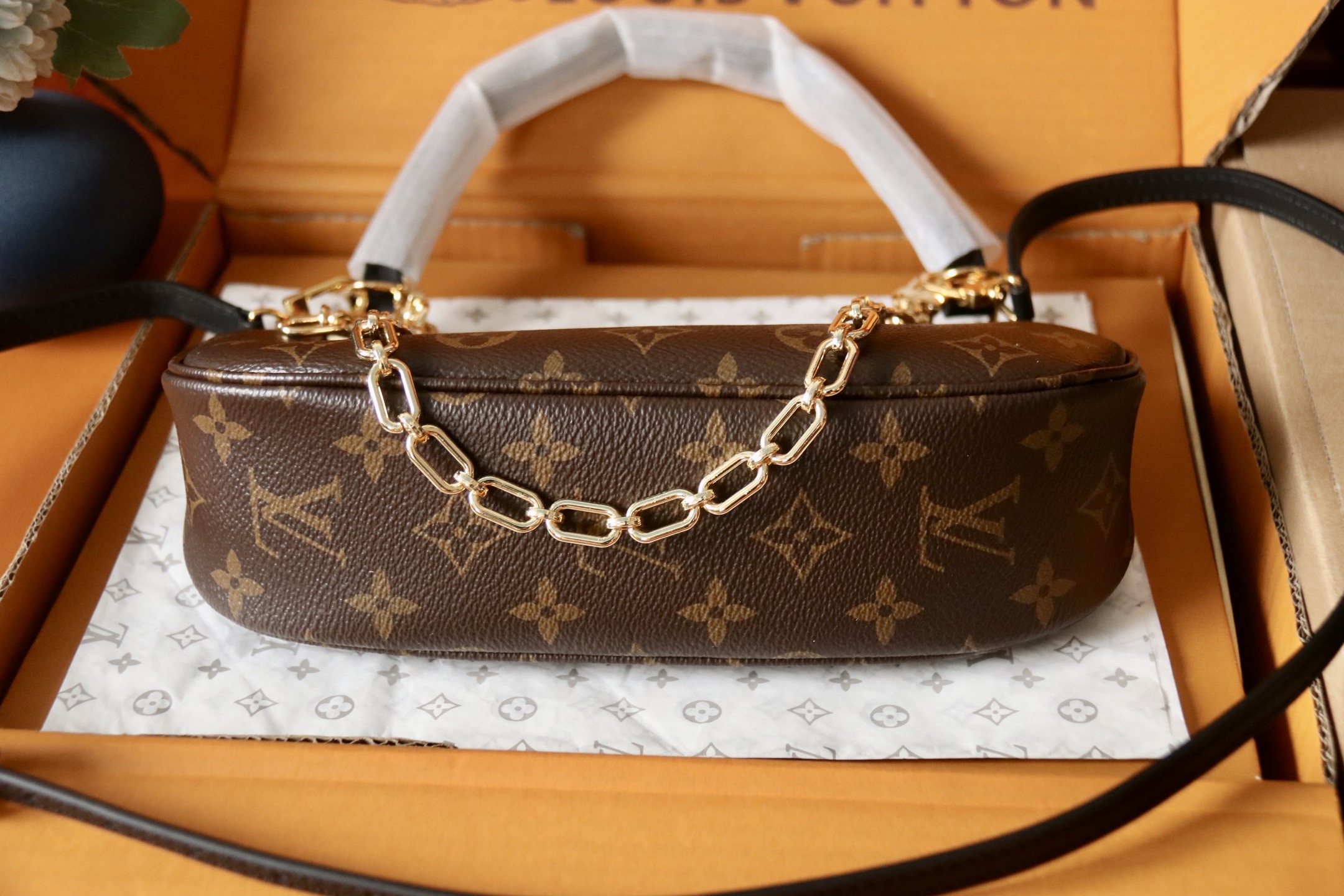 Louis Vuitton LV Bags  Catchy Monogram M25223(10A Mirror Version)