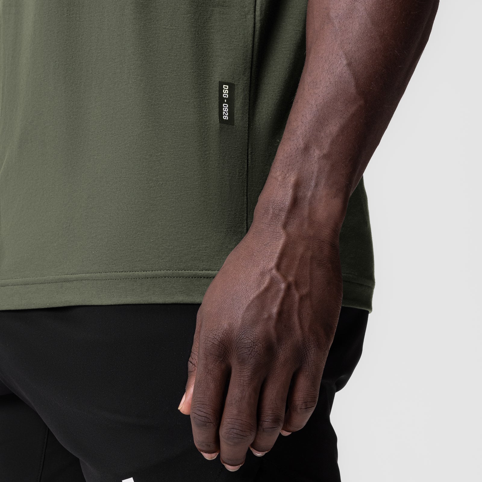 0926. Supima Muscle Tank - Olive